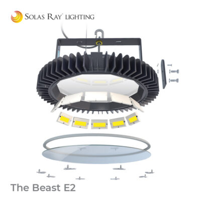 Solas Ray Beast Evolution 2 Industrial LED High Bay Light Designed For The Toughest Environments