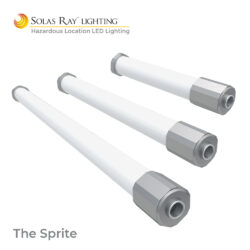 Solas Ray Sprite Linear Hazardous Location LED Light. Class I Division 2, Class II Division 2, Class III.