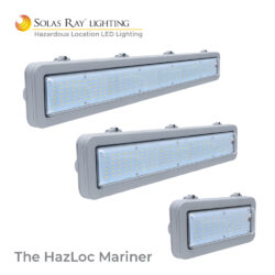 Solas Ray Hazardous Location Mariner Linear LED Light. ETL, UL844, Class I, Div 2 Rated fixture.