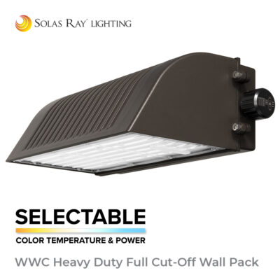 Solas Ray WWC Full Cut-Off Selectable Wall Pack 01