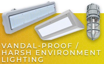 Link to Vandal Proof and Harsh Environment LED Light Fixtures