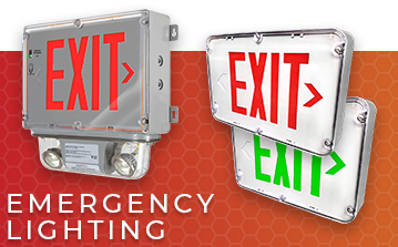 Solas Ray Emergency and Exit Sign LED Lighting Link